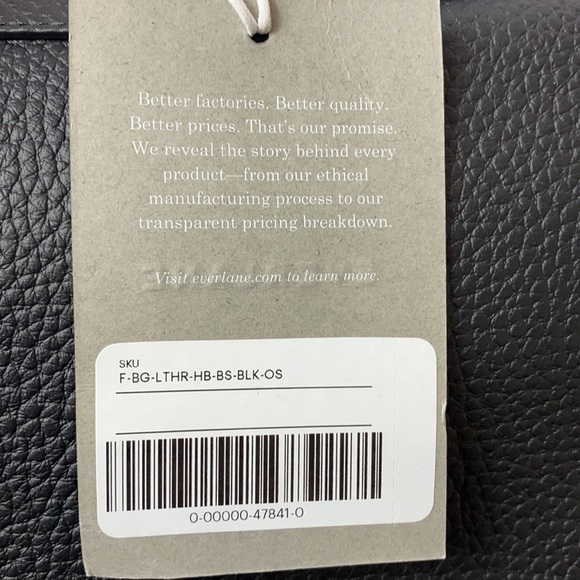 Everlane The Boss black leather hobo bag - Picture 5 of 5